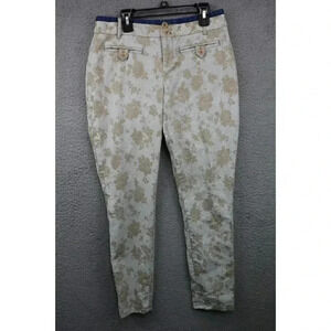 Cartonnier-Anthropologie Women's Charlie Trouser-Size 2-Linen Blend